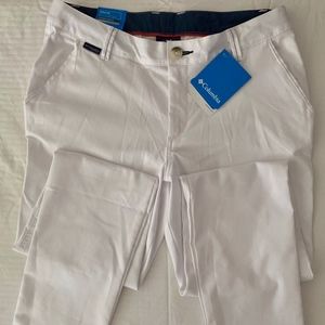 Women's white Columbia jeans